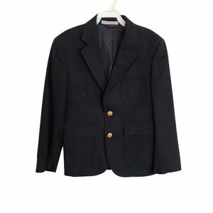 Boys Brooks Brothers Blazer Jacket 8 Wool Navy